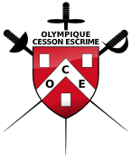 Logo de l'Olympique Cesson Escrime